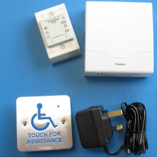 TouchCall - Disabled Access Alert System - Wall Mount, with Wired Chime