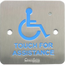 Touch-For-Assistance, Wall Mount